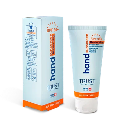 کرم تخصصی دست ضدآفتاب و آبرسان +SPF30 بی‌رنگ تراست
