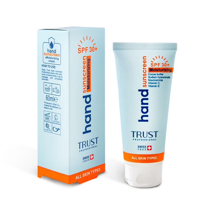 کرم تخصصی دست ضدآفتاب و آبرسان +SPF30 بیرنگ تراست