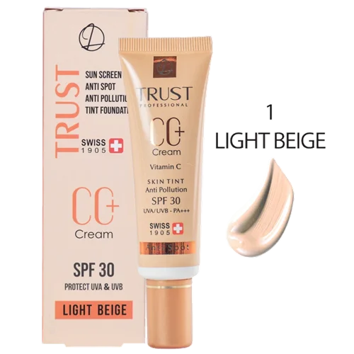 سی سی کرم پلاس تراست شماره 1 (بژ روشن)