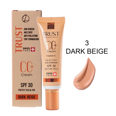 سی سی کرم پلاس تراست شماره 3 (بژ تیره)
