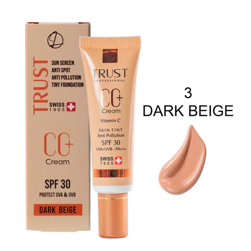 سی سی کرم پلاس تراست شماره 3 (بژ تیره)