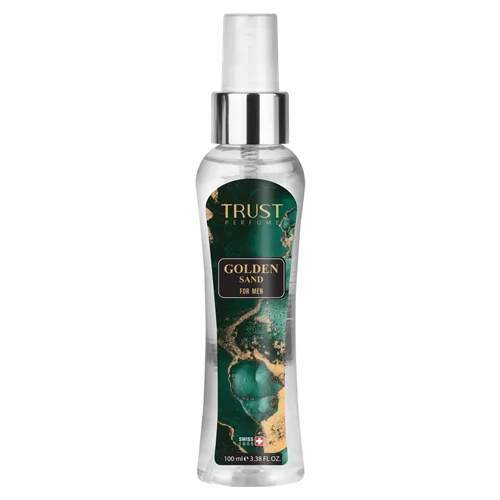 بادی میست مردانه تراست مدل Golden Sand با حجم 100 میل