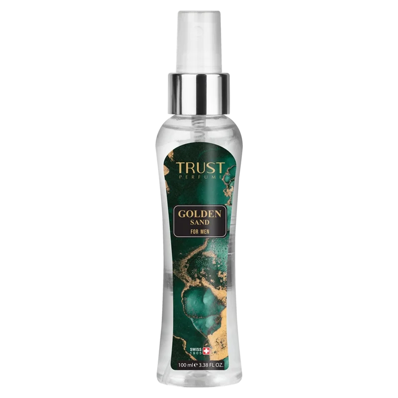 بادی میست مردانه تراست مدل Golden Sand با حجم 100 میل